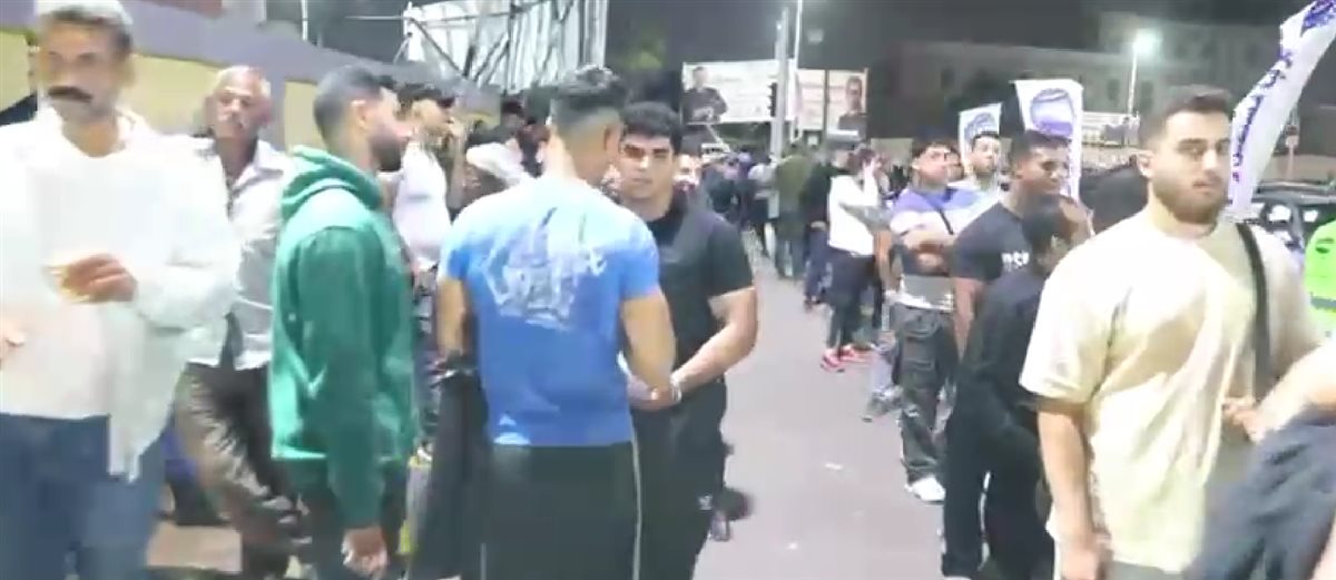 جانب من فعاليات استمرار التصويت