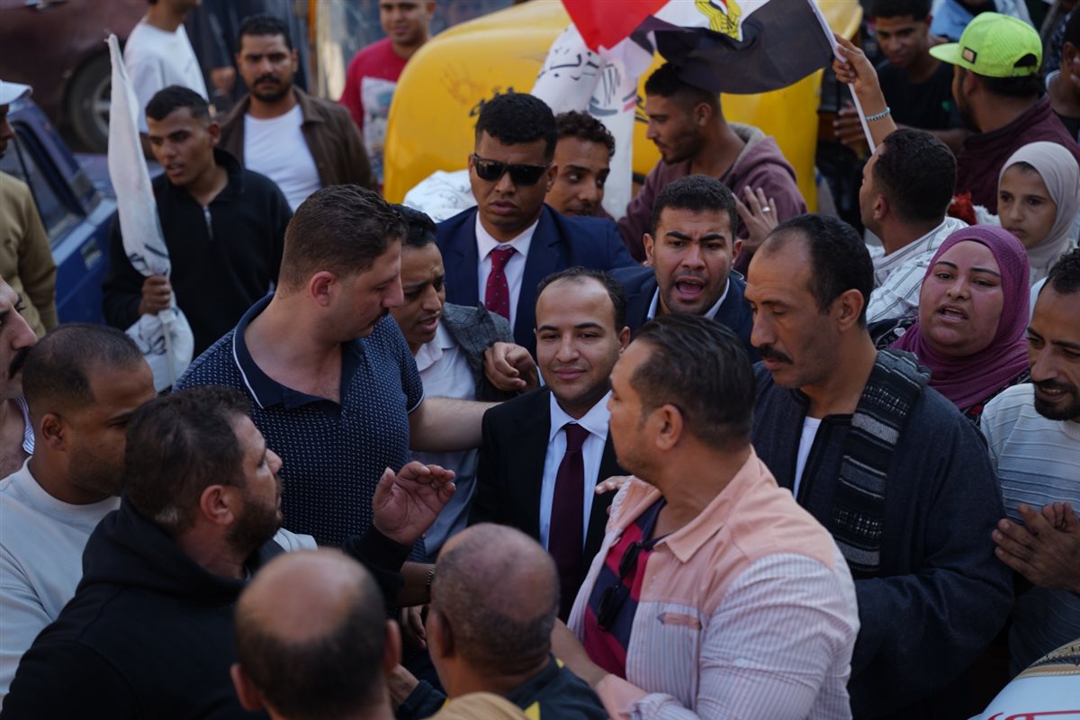 جانب من الجولة بالهرم 