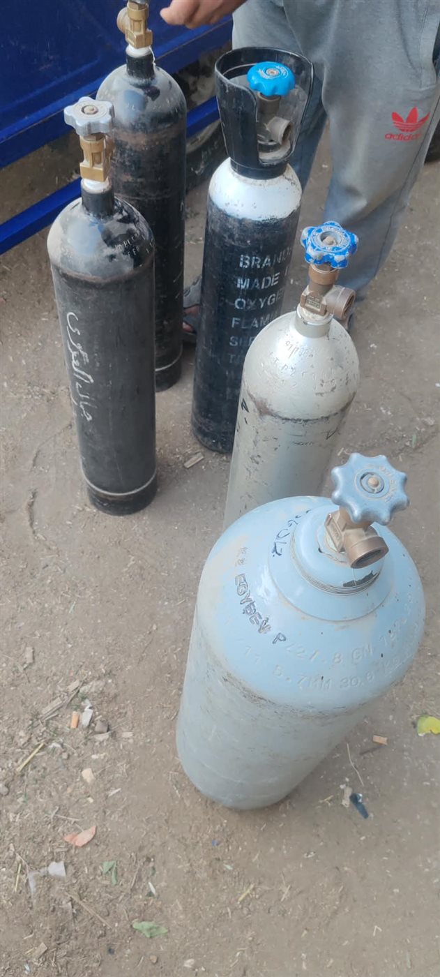 أسطوانات الأكسجين&nbsp;