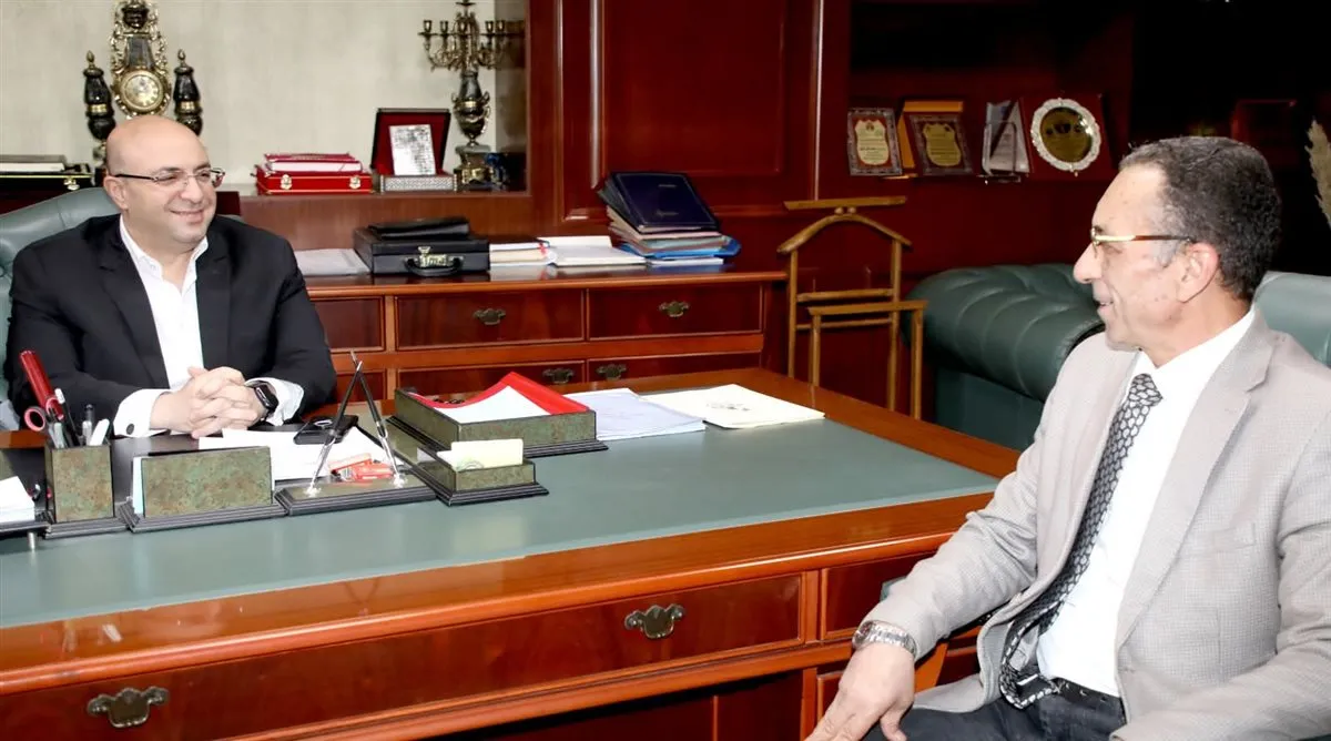 وكيل الزراعة والمحافظ&nbsp;