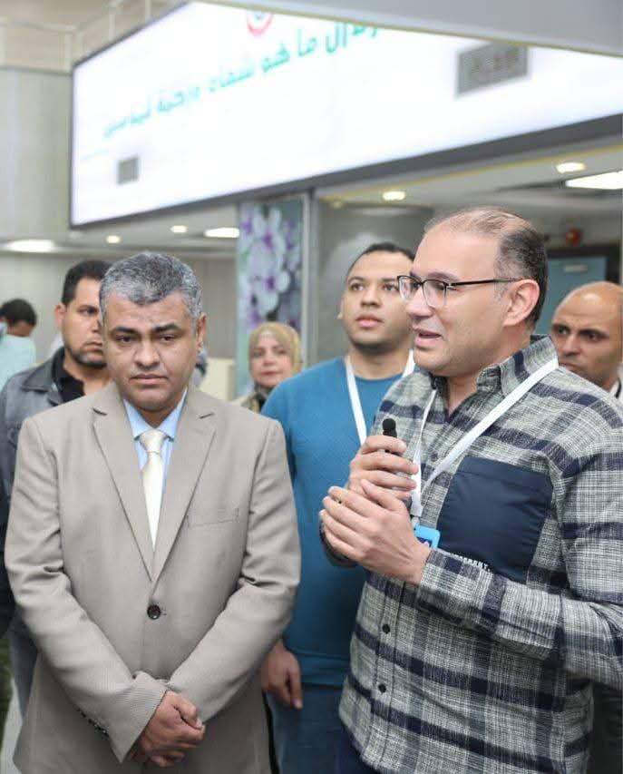 جوله تفقدية داخل المستشفى