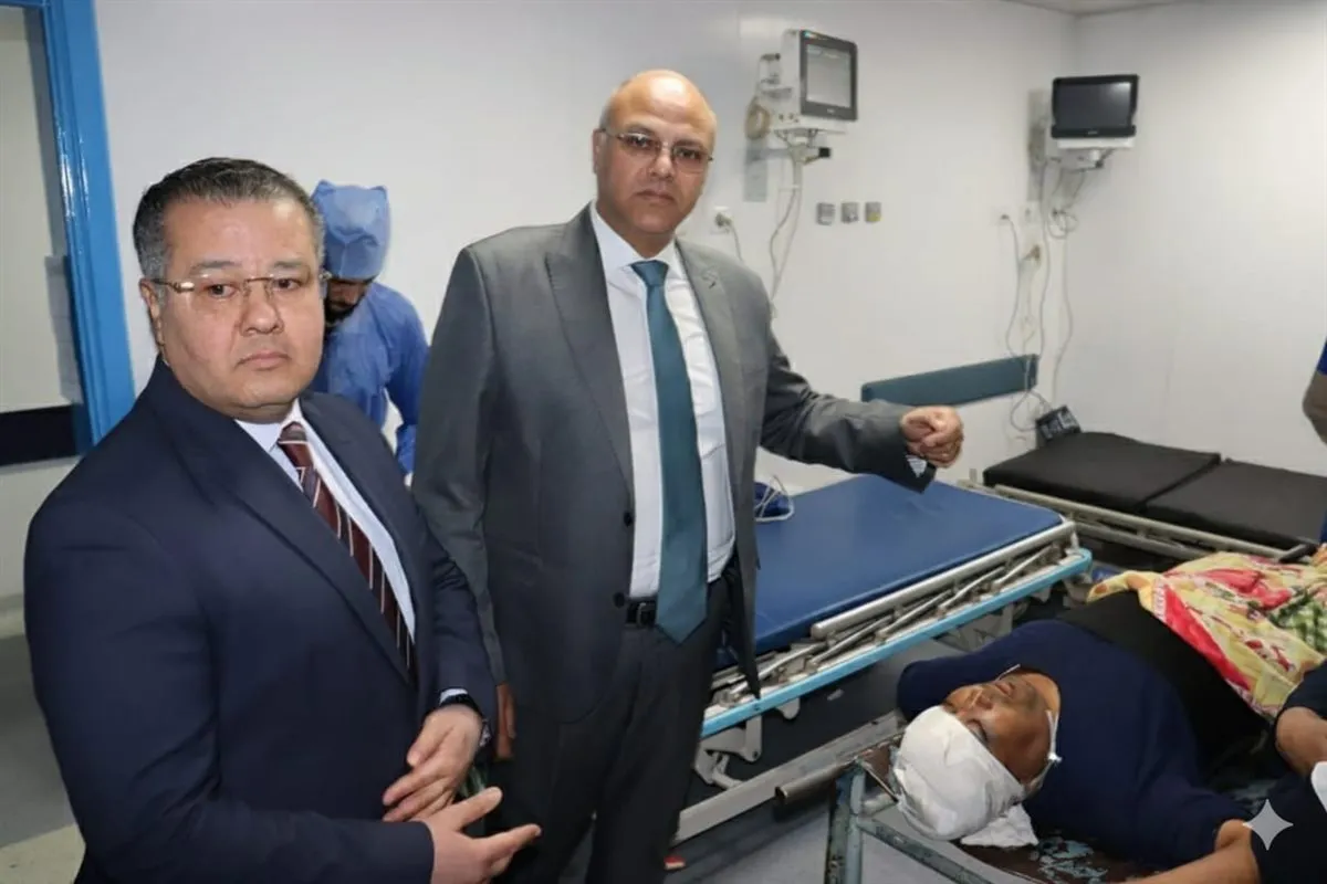 محافظ القليوبية والدكتور عمرو الدخاخني