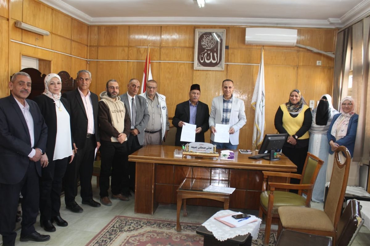 لقطة من التوقيع