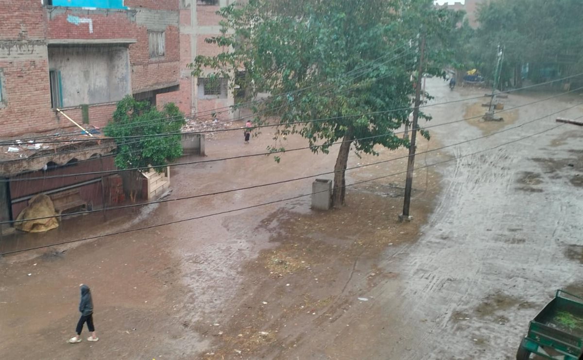 أمطار بالقليوبية