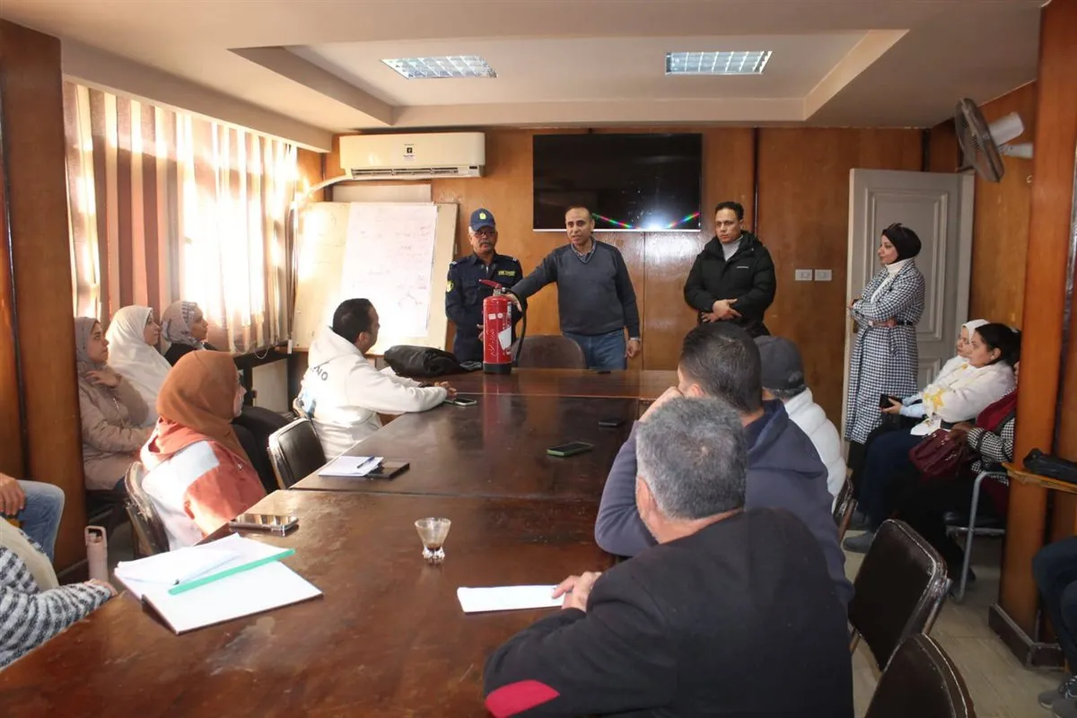 صحة بني سويف تنفذ تدريبًا عمليًا للموظفين