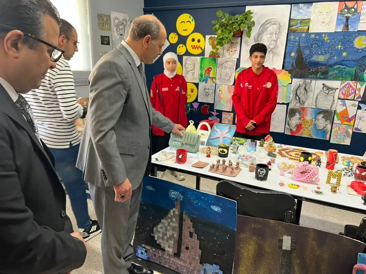 جانب من الزيارة&nbsp;