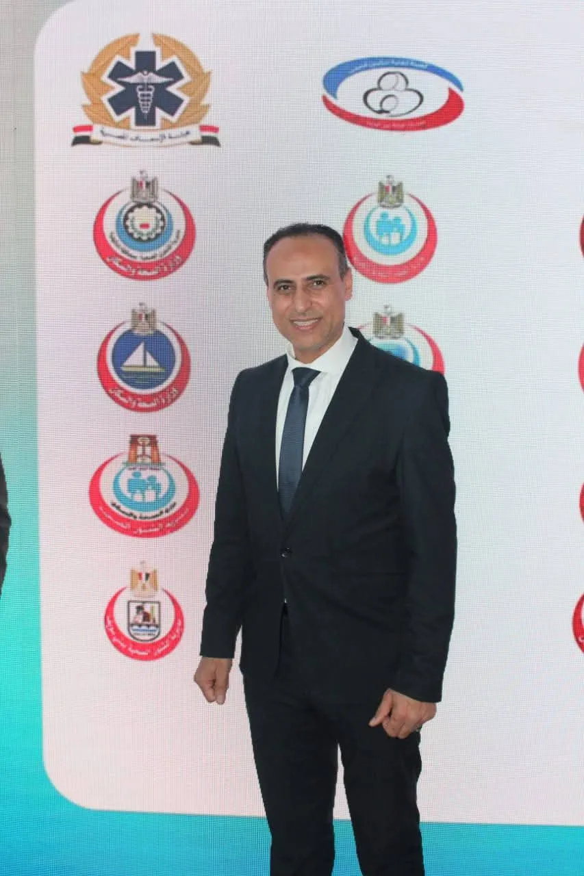 وكيل صحة بني سويف أثناء تكريم العاملين&nbsp;