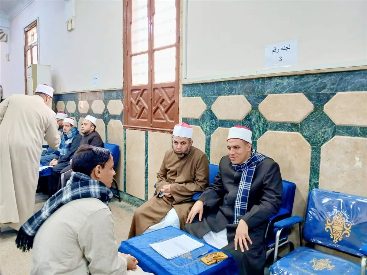 أوقاف بني سويف تبدأ اختبارات الخطباء الجدد لتعزيز الخطاب الدعوي