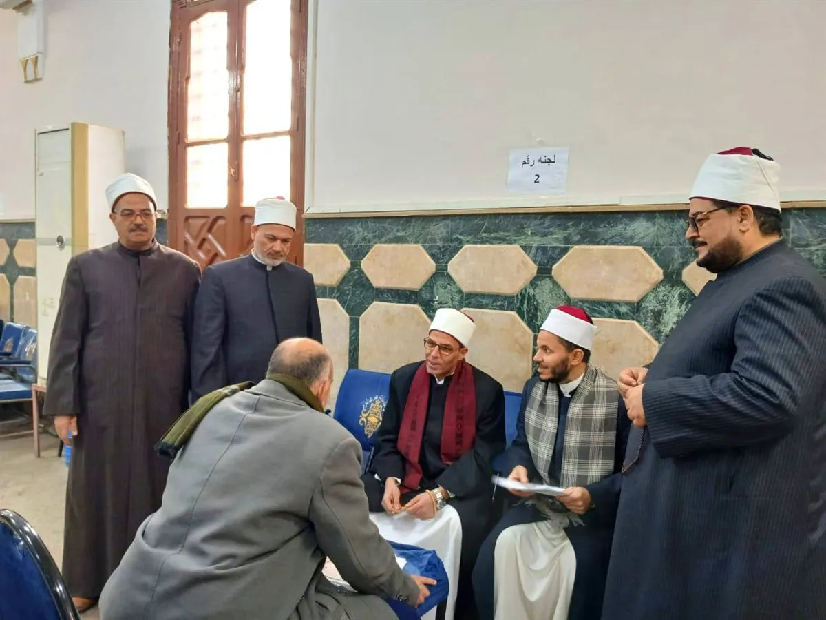 أوقاف بني سويف تبدأ اختبارات الخطباء الجدد لتعزيز الخطاب الدعوي