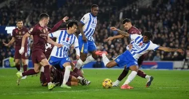 مانشستر سيتي ضد برايتون&nbsp;