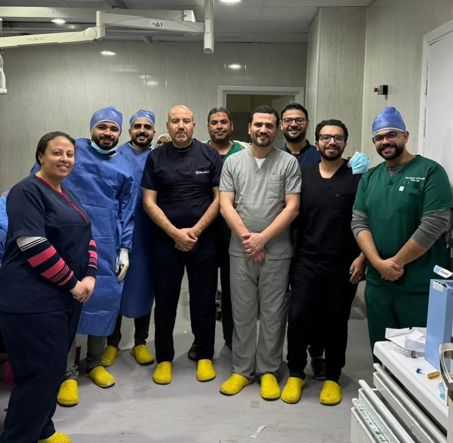 <strong>نجاح توسيع الصمام الميترالي دون تدخل جراحي لمُسنة بمستشفى التأمين الصحي ببني سويف</strong>