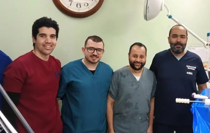 فريق طبي بتأمين بني سويف