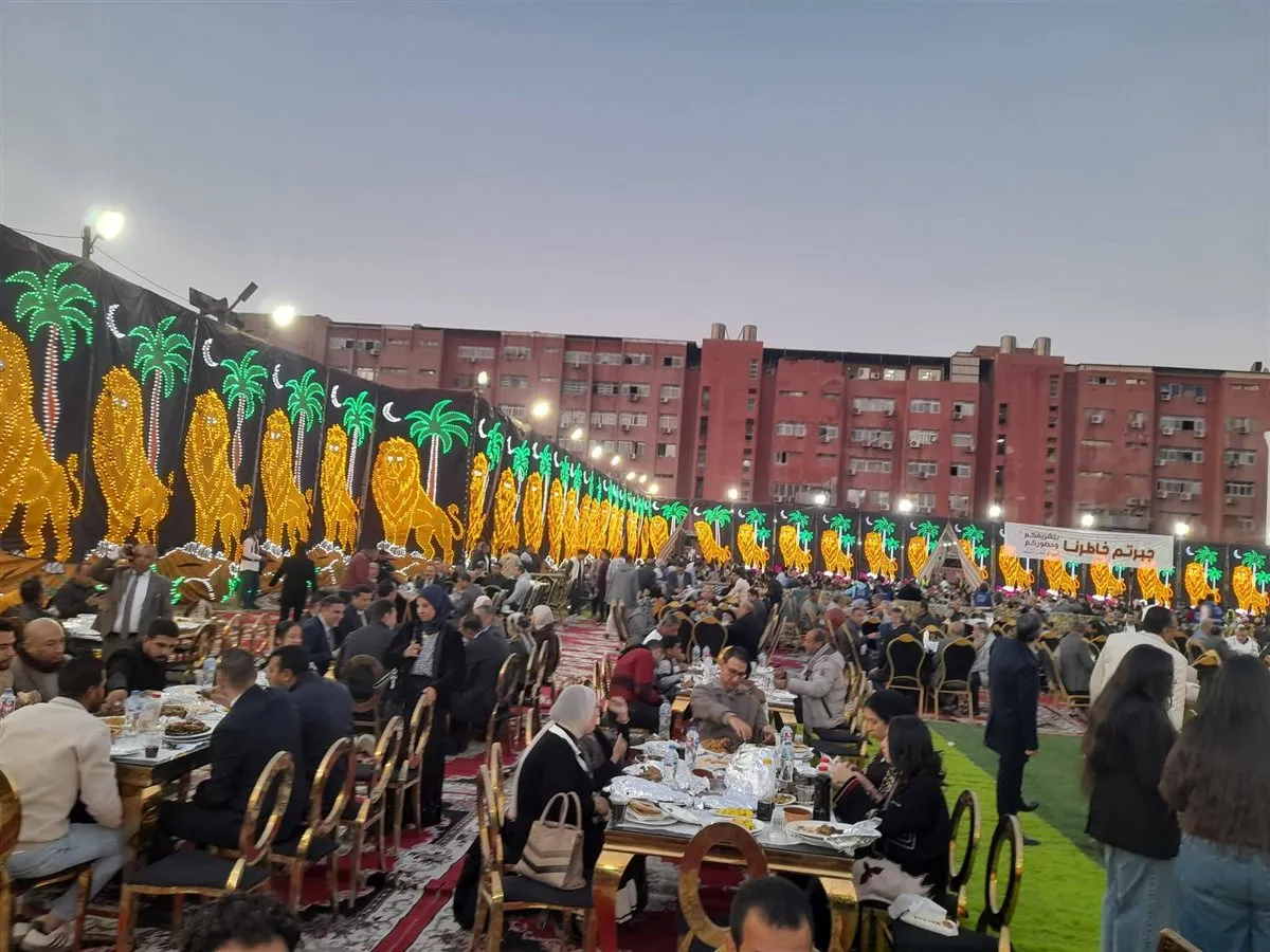 مائدة افطار بني سويف