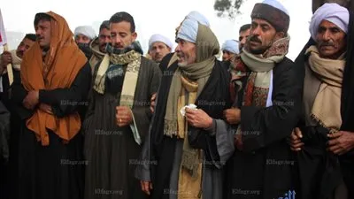 بالصور.. وقفة لأهالي المختطفين في ليبيا أمام وزارة الخارجية  