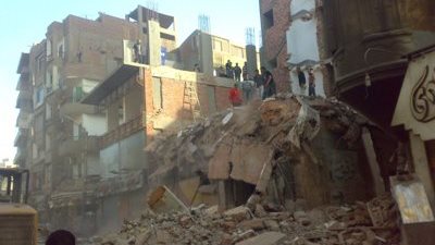 عاجل.. انهيار منزل في قرية بالغربية