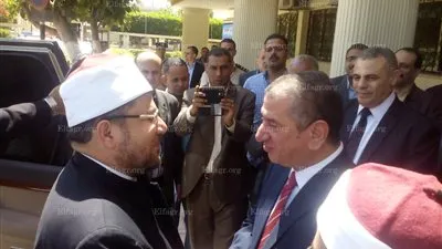 محافظ كفر الشيخ بستقبل وزير الأوقاف لافتتاح المسجد الكبير بقرية الاتحاد (صور)