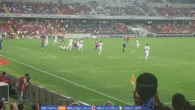 صور مباراة الأهلي وروما بكاميرا الفجر الرياضي