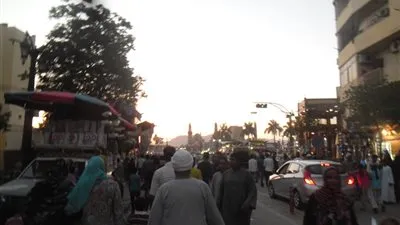 أهالي الأقصر يحتفلون بمولد أبو الحجاج بميدان أبو الحجاج (صور) 