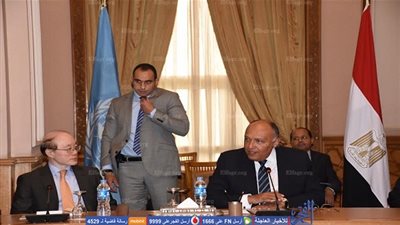 وزير الخارجية يستقبل وفد مجلس الأمن الدولي بمقر الوزارة 