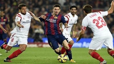 برشلونة VS   إشبيلية...طموح الثنائية