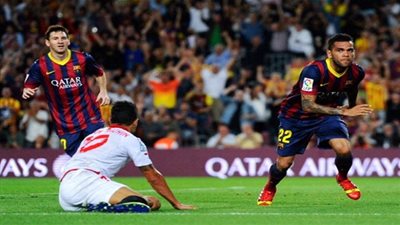 موعد مباراة برشلونة وإشبيلية اليوم