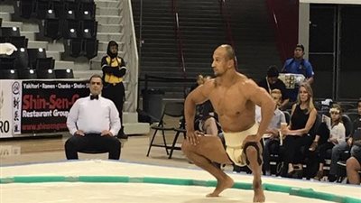 بالصور.. كرم جابر يدفع من جيبه ليتوج ببرونزية بطولة أمريكا للسومو