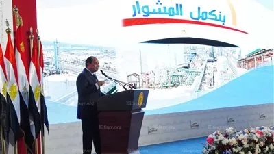 الرئيس يفتتح التوسعات بمجمع شركة مصر لإنتاج الأسمدة (موبكو) بدمياط.. (صور)