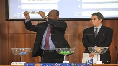 صور قرعة دوري أبطال أفريقيا والكونفيدرالية بكاميرا الفجر الرياضي