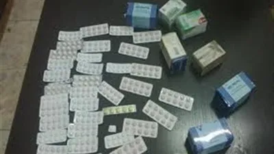 ضبط 10 أقراص من عقار التامول بحوزة شخص في محطة مترو الشهداء
