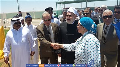 بدء حفل توزيع أرباح مشروع الثروة الحيوانية بطور سيناء.. (صور)