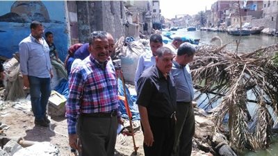 إزالة 14 خازوق أسفل كوبري المصب وتعلية جسور عدد من المصارف بغرب الدلتا