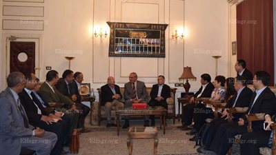 محافظ المنيا يستقبل وفدا صينيا لاستكمال إجراءات إنشاء مدينة للصناعات النسيجية..(صور)   
