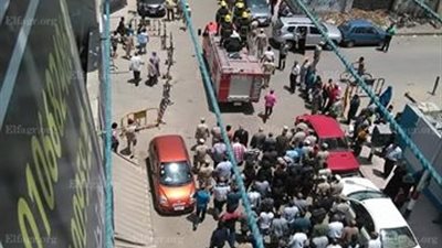 تشييع جنازة شهيد دمياط بدون التنفيذيين (صور) 