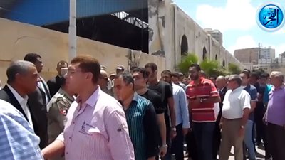 قيادات المنطقة الشمالية تأخذ واجب العزاء فى شهيد الإسكندرية ..(فيديو)