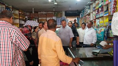 حملة تموينية مكبرة على الأسواق استعدادًا لرمضان في شرق الإسكندرية (صور)