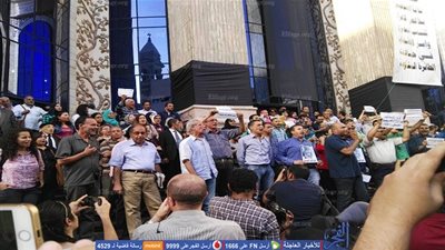 وقفة للصحفيين تنديدا باحتجاز النقيب وعضوي المجلس