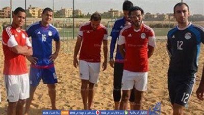 مصر تهزم عمان برباعية وتحرز برونزية البطولة الدولية لكرة الشاطئية