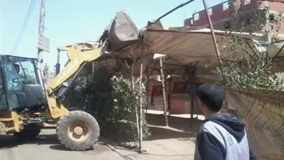 حملة مكبرة لإزالة ورفع الاشغالات بمدينة المستقبل في الإسماعيلية 