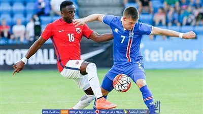أيسلندا تسقط أمام النرويج قبل بدء اليورو   