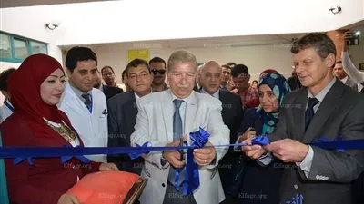 محافظ الإسماعيلية يفتتح المشروع المصري السويسري لخدمات الأشعة التشخيصية بالمستشفى العام (صور)