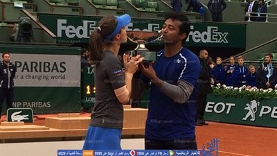 هينجيس وبايس يتوجان ببطولة رولان جاروس للزوجي المختلط