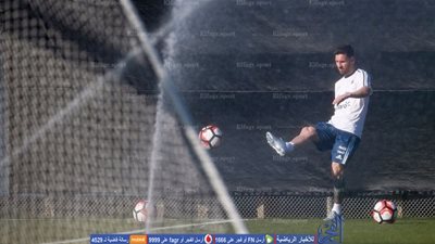 ميسي ينتظم في تدريبات الأرجنتين بعد أيام عصيبة      