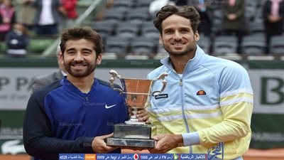 لفيليسانو ومارك لوبيز يتوجان ببطولة رولان جاروس للتنس