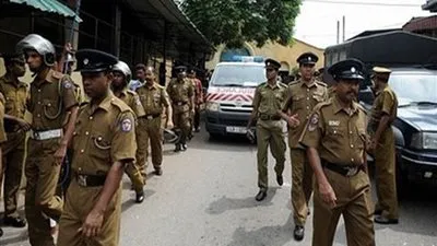 اندلاع حريق هائل في معسكر للجيش السريلانكي