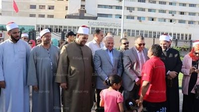 محافظة بورسعيد تحتفل برؤية هلال شهر رمضان بموكب احتفالي