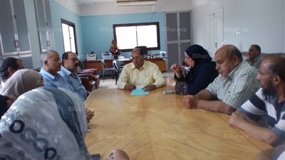 ننشر تفاصيل اجتماع مدير عام الطب البيطري مع مديري الإدارات بدمياط 