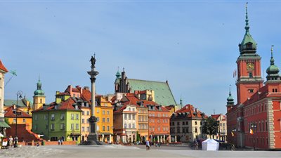 عاصمة بولندا وارسو 