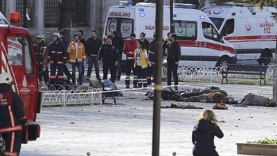 ألمانيا توصي مواطنيها المسافرين بتوخي الحذر عقب انفجار إسطنبول