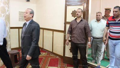 محافظ دمياط يفتتح مسجد ديوان عام المحافظة بعد تجديده (صور)