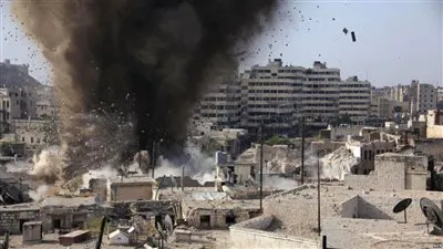 عاجل.. عشرات القتلى في قصف لحلب شًمِل مستشفى  